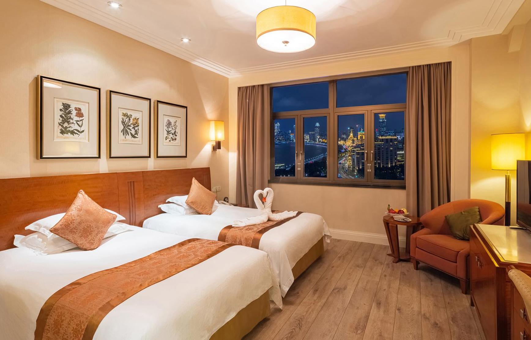 Broadway Mansions Hotel - On The Bund Shanghai Esterno foto